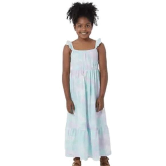 32 Degrees Girl’s Maxi Dress Tye Dye Size Small NWT - Picture 2 of 7